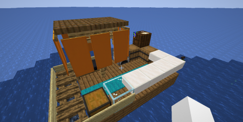 Raft in minecraft скриншот 1