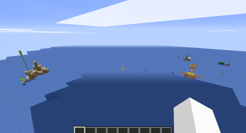 Raft in minecraft скриншот 2