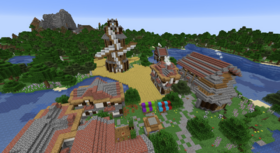 Скачать Убийство в деревне для Minecraft 1.13.2