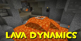 Скачать Lava Dynamics для Minecraft 1.16.4