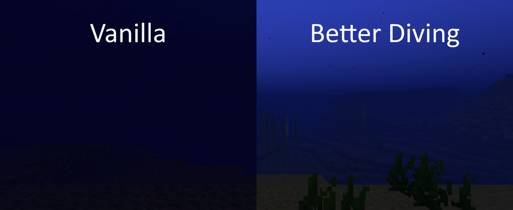 Better Diving 1.16.4 скриншот 2