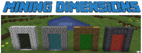Скачать Mining Dimensions для Minecraft 1.16.5