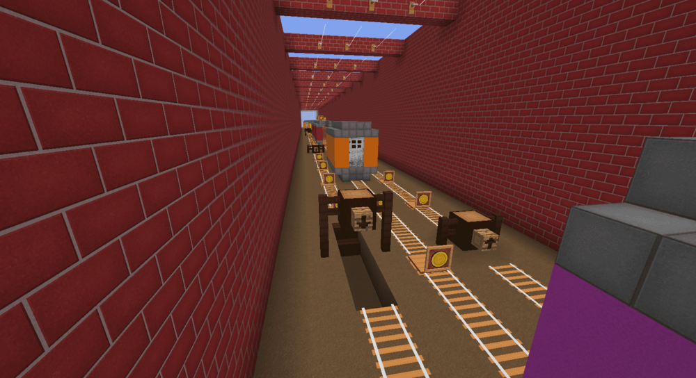 Subway Surfers in Minecraft скриншот 1