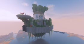 Скачать Castle in the Sky для Minecraft 1.16.5