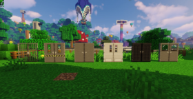 Скачать Macaw's Doors для Minecraft 1.16.5