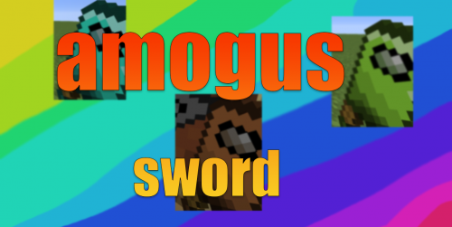 Amogus sword 1.17.1 скриншот 1