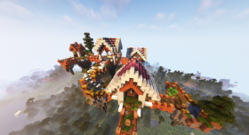 Скачать Sky Villages для Minecraft 1.17.1