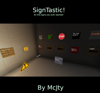 SignTastic 1.16.5 скриншот 2
