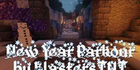 Скачать Новогодняя паркур карта by BlastersTNT для Minecraft 1.17.1