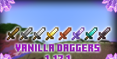 VanillaDaggers 1.17.1 скриншот 1