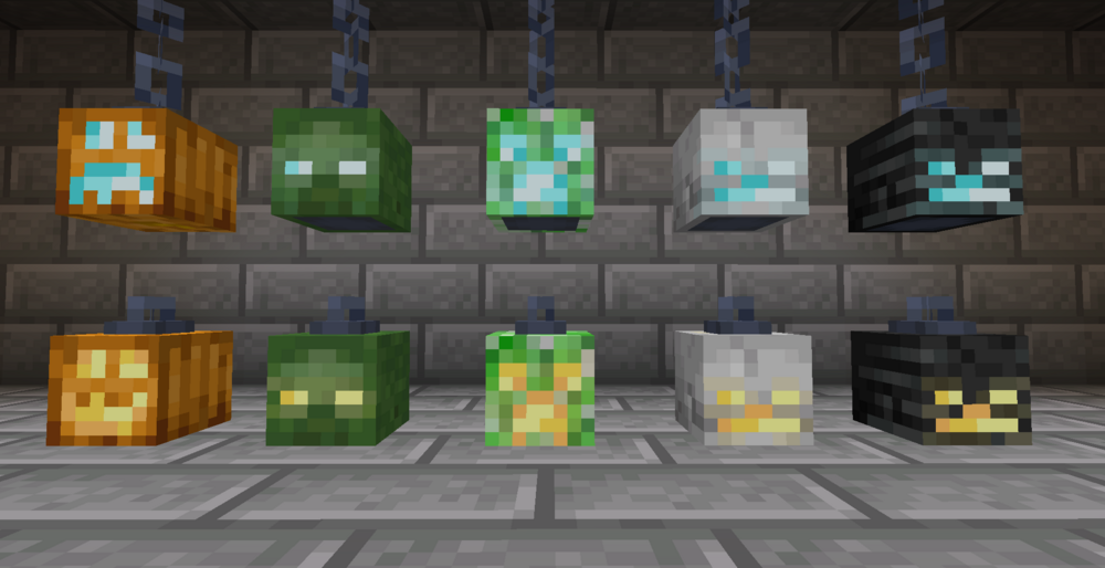 Skinned Lanterns 1.16.5 скриншот 1