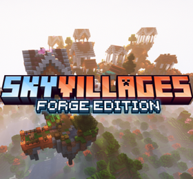 Скачать Sky Villages для Minecraft 1.16.5