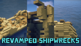  Скачать Revamped Shipwrecks для Minecraft 1.21.3