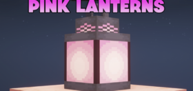 Скачать Pink Lanterns для Minecraft 1.21.3