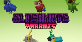 Скачать Alternate Parrots для Minecraft 1.21.3