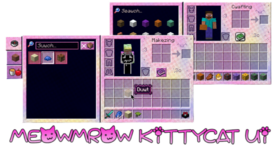 Скачать Meowmrow Kittycat UI для Minecraft 1.21.3