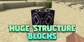 Скачать Huge Structure Blocks для Minecraft 1.19.4