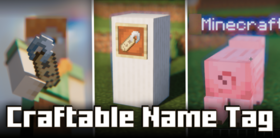 Скачать Craftable Name Tag для Minecraft 1.21.4