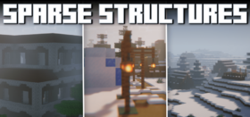 Скачать Sparse Structures для Minecraft 1.21.4