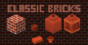 Скачать Classic Bricks для Minecraft 1.21.4