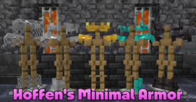 Скачать Hoffen's Minimal Armor для Minecraft 1.21.4