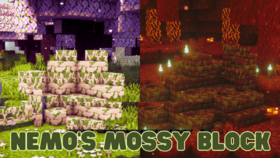 Скачать Nemo’s Mossy Blocks для Minecraft 1.21.1