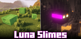 Скачать Luna Slimes для Minecraft 1.21.1