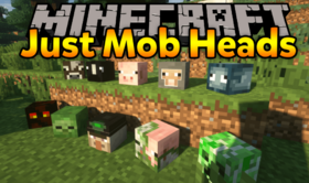 Скачать Just Mob Heads для Minecraft 1.20.6