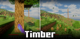 Скачать Timber Enchantment для Minecraft 1.21.4