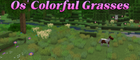 Скачать Os’ Colorful Grasses для Minecraft 1.21.4