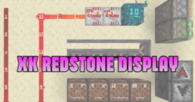 Скачать XK Redstone Display для Minecraft 1.21.4