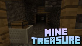 Скачать Mine Treasure для Minecraft 1.21.4