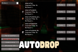 Скачать Autodrop для Minecraft 1.21.4