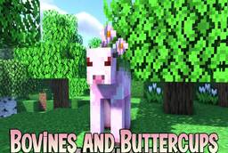 Скачать Bovines and Buttercups для Minecraft 1.21.4