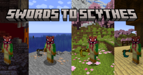 Скачать Swords To Scythes для Minecraft 1.20.6