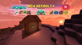 Скачать New Default+ для Minecraft 1.20.6