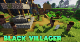 Скачать Black Villager для Minecraft 1.20.6