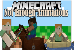 Скачать Not Enough Animations для Minecraft 1.21.4