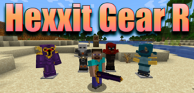 Скачать Hexxit Gear R для Minecraft 1.21.4