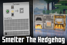 Скачать Smelter The Hedgehog для Minecraft 1.21.4