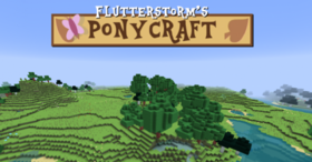 Скачать Flutterstorm’s PonyCraft для Minecraft 1.21.4