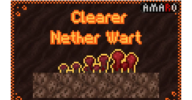 Скачать Clearer Nether Wart для Minecraft 1.21.4