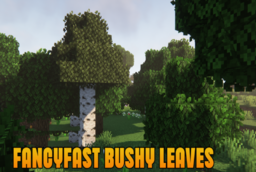 Скачать FancyFast Bushy Leaves для Minecraft 1.21.4