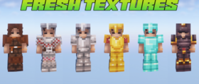 Скачать Fresh Textures для Minecraft 1.21.4