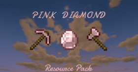 Скачать Pink Diamond для Minecraft 1.21.4