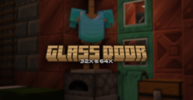 Скачать Faithful Glass Door для Minecraft 1.21.4