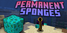 Скачать Permanent Sponges для Minecraft 1.19.2