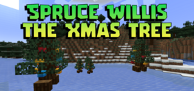 Скачать Spruce Willis The Xmas Tree для Minecraft 1.19.2