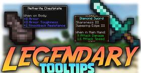 Скачать Legendary Tooltips для Minecraft 1.19.2