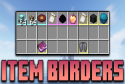 Скачать Item Borders для Minecraft 1.19.2